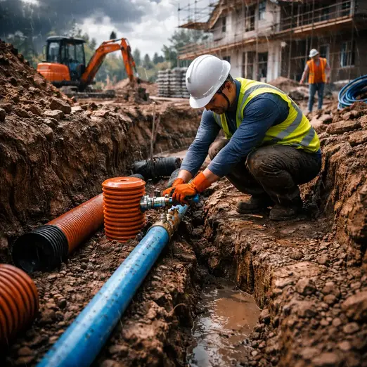 Jakie są konsekwencje wykonania przyłącza wody lub kanalizacji bez projektu?