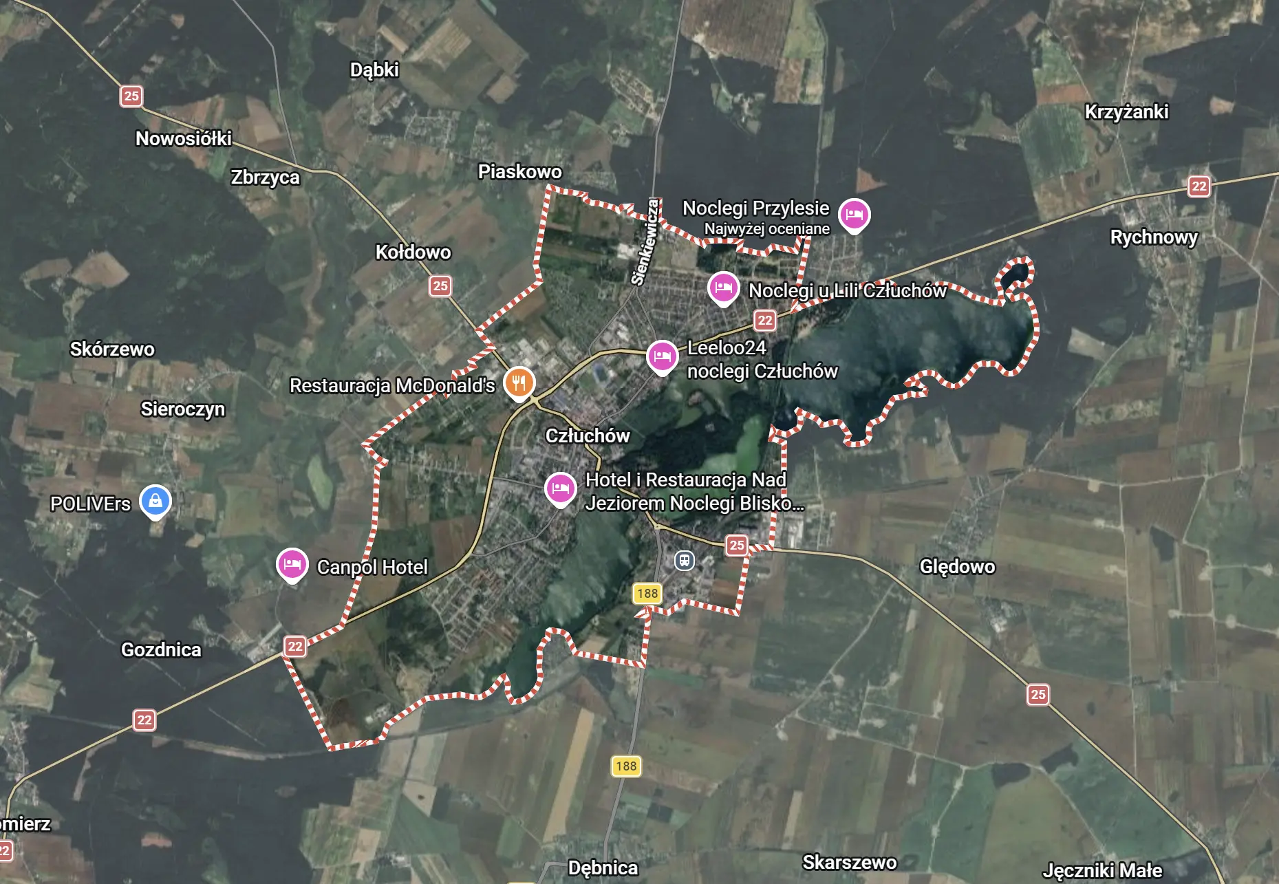 Projekt przyłącza kanalizacji Człuchów