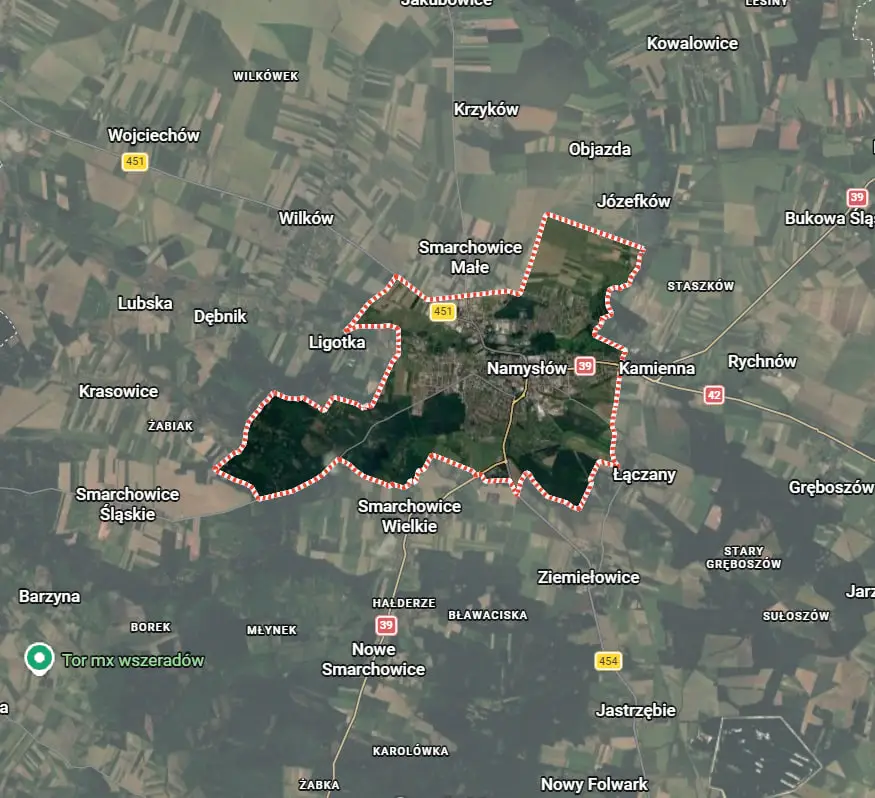 Projekt przyłącza kanalizacji Namysłów