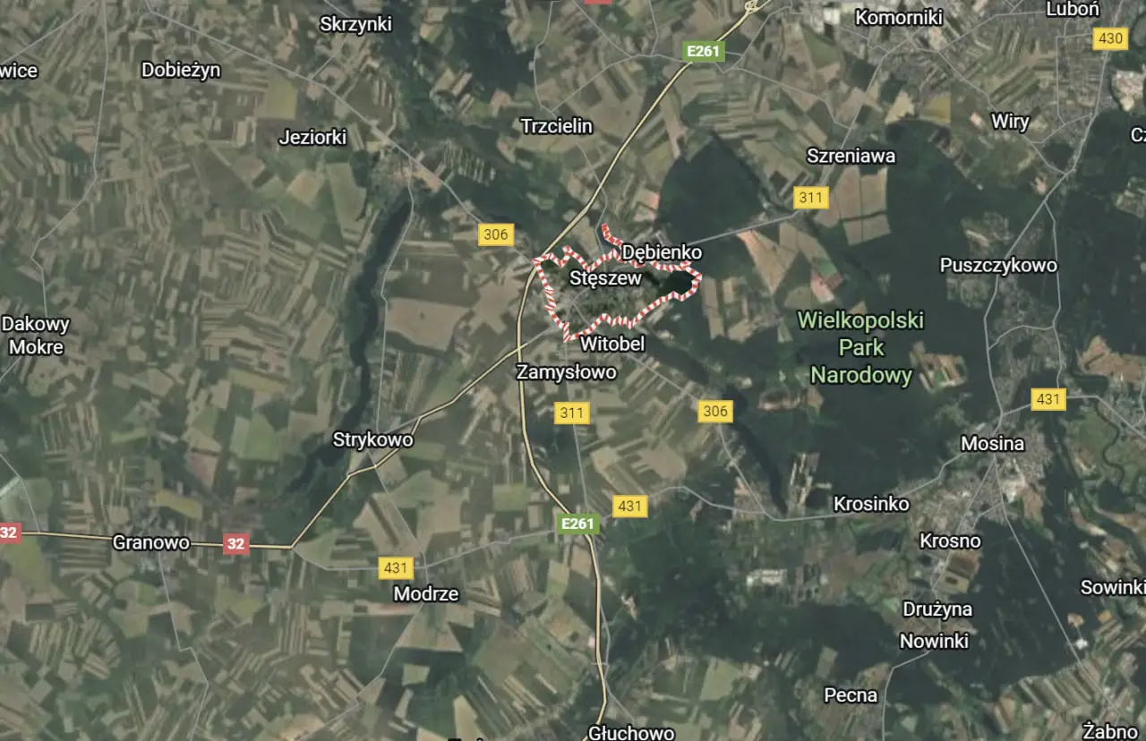 Projekt przyłącza kanalizacji Stęszew