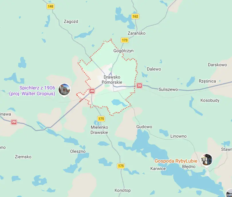 Projekt przyłącza wody Drawsko Pomorskie