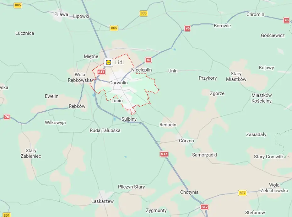 Projekt przyłącza wody Garwolin
