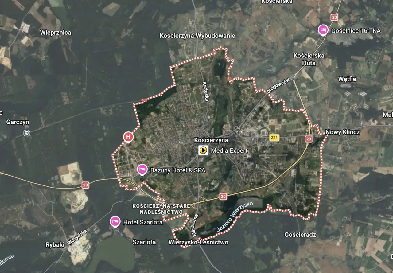 Projekt przyłącza wody Kościerzyna