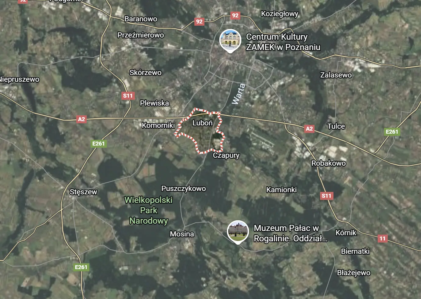 Projekt przyłącza wody Luboń