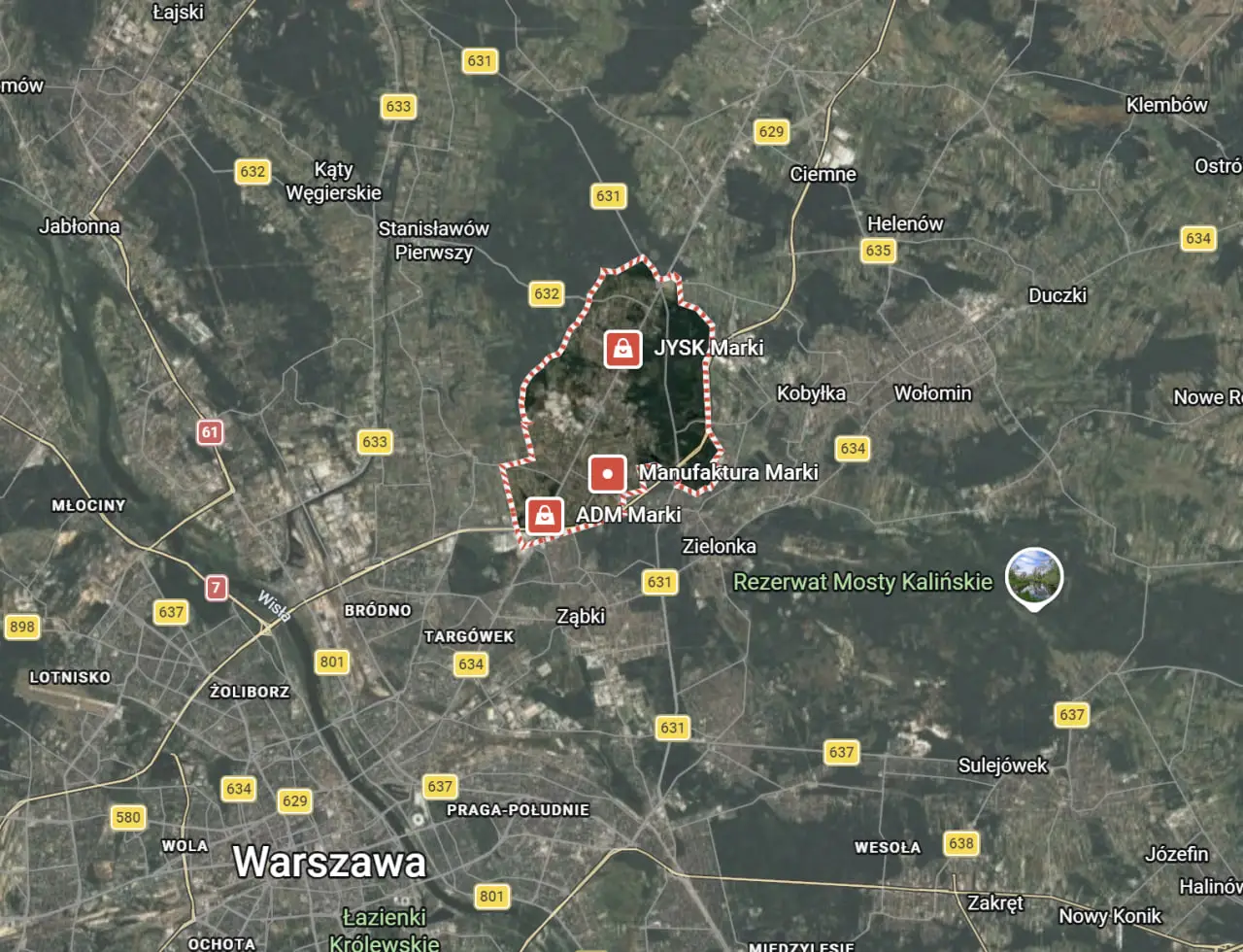 Projekt przyłącza wody Marki