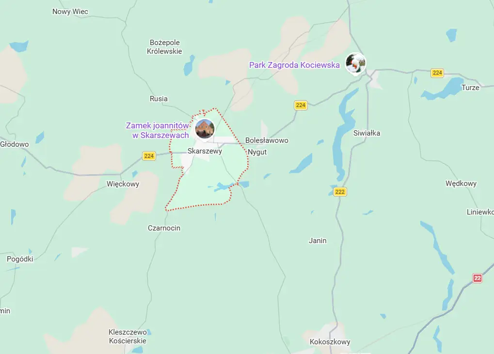 Projekt przyłącza wody Skarszewy