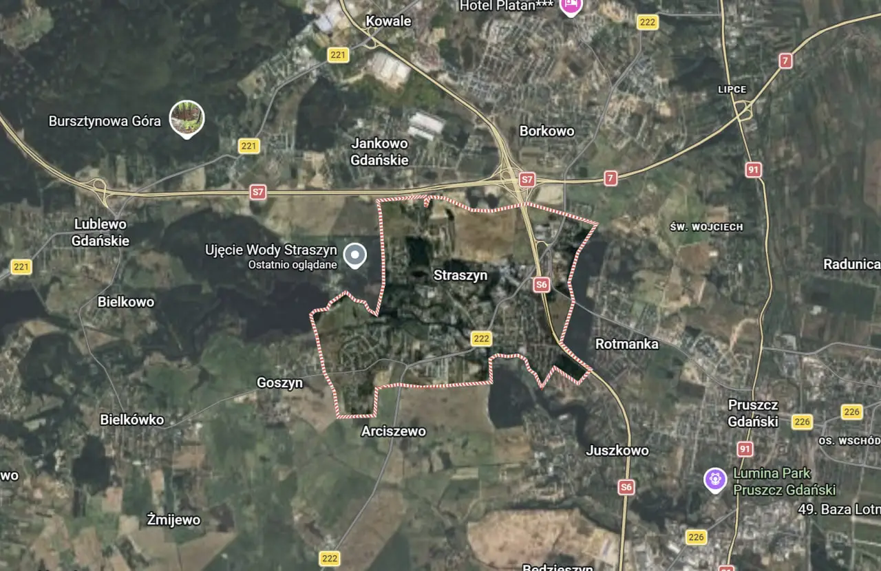 Projekt przyłącza wody Straszyn