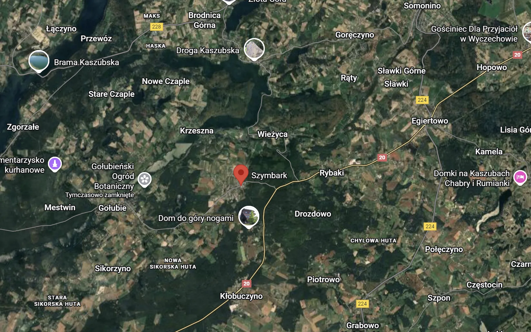 Projekt przyłącza wody Szymbark