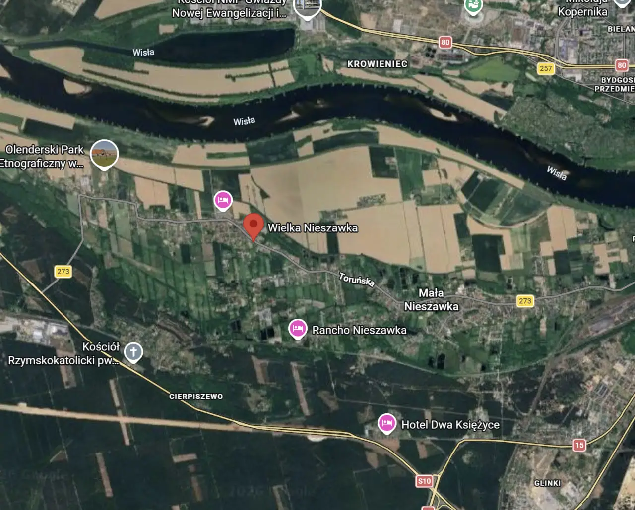 Projekt przyłącza wody Wielka Nieszawka