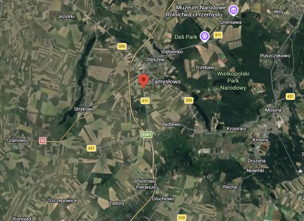 Projekt przyłącza wody Zamysłowo